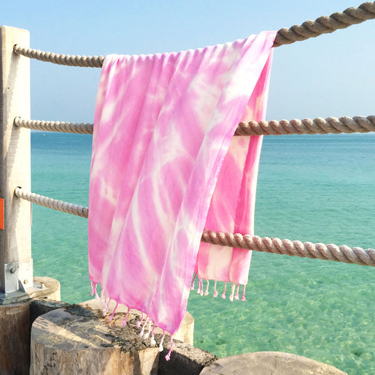 Strawberry Swirl - Koala Handloomed Beach Towels Dubai