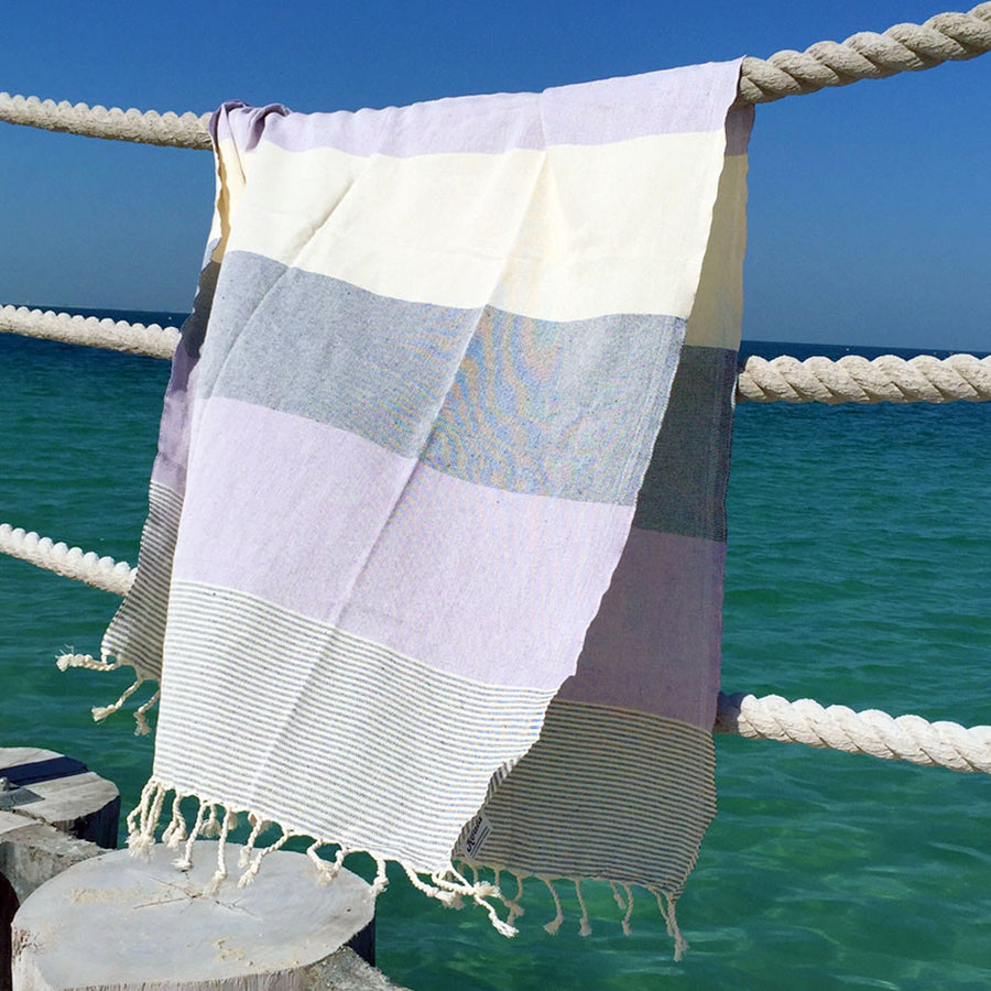 Hurley / Purple - Koala Handloomed Beach Towels Dubai