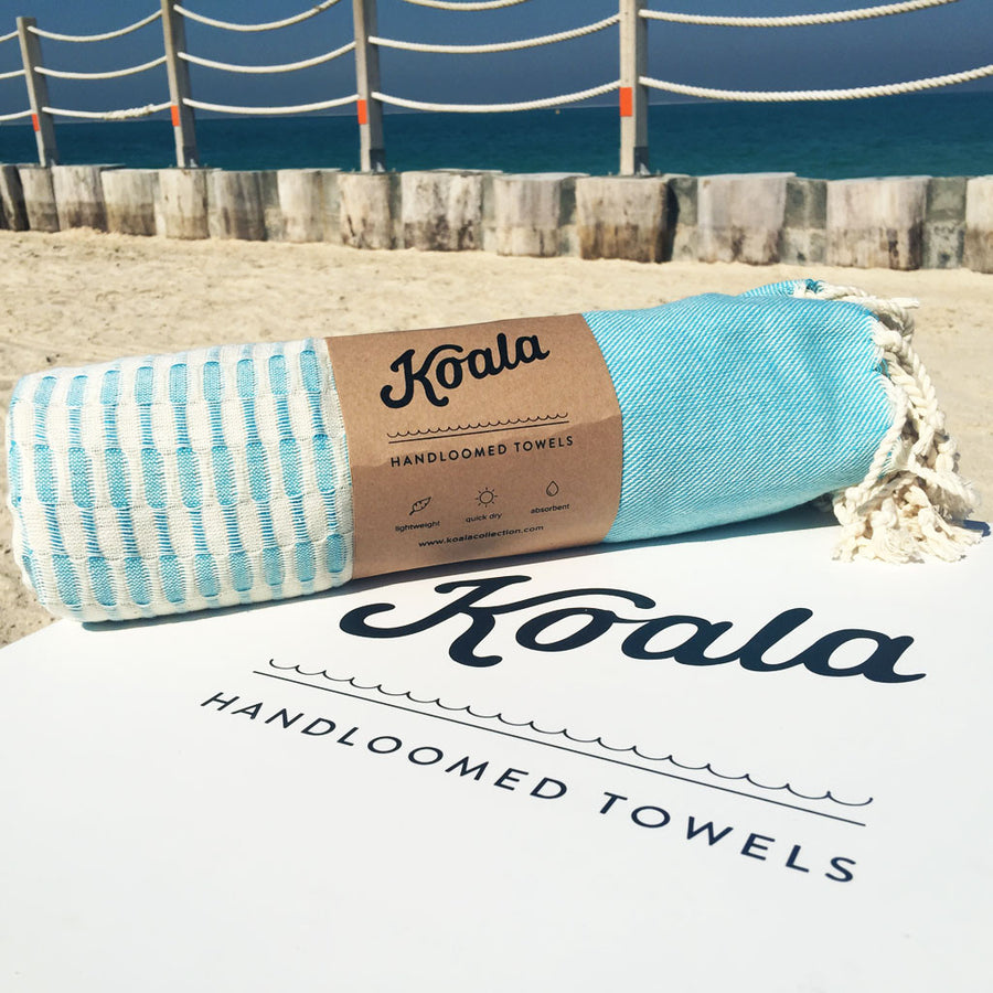 The Holiday / Aqua - Koala Handloomed Beach Towels Dubai