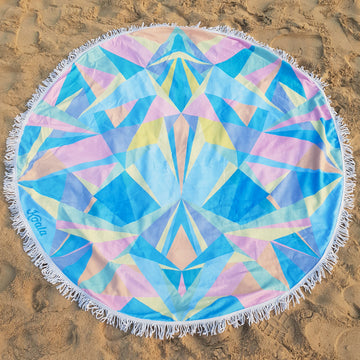 Pastel Prism - Koala Handloomed Beach Towels Dubai