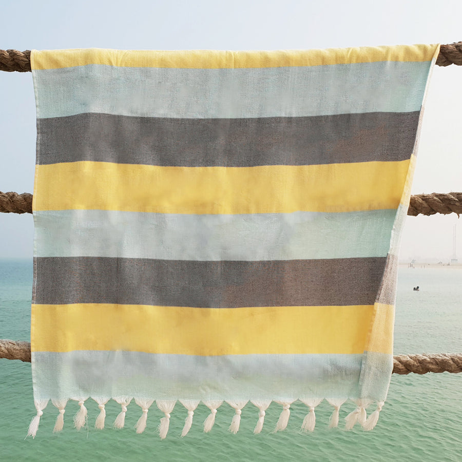 Terry / Mint Choc Chip - Koala Handloomed Beach Towels Dubai