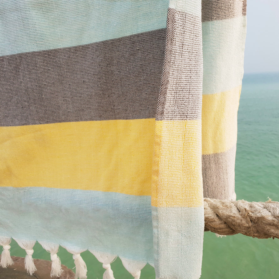 Terry / Mint Choc Chip - Koala Handloomed Beach Towels Dubai
